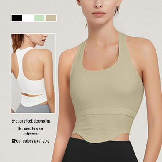 Women's Slim-Fit Quick-Dry Breathable Cropped Yoga Fitness T-Shirt (Style WA56)