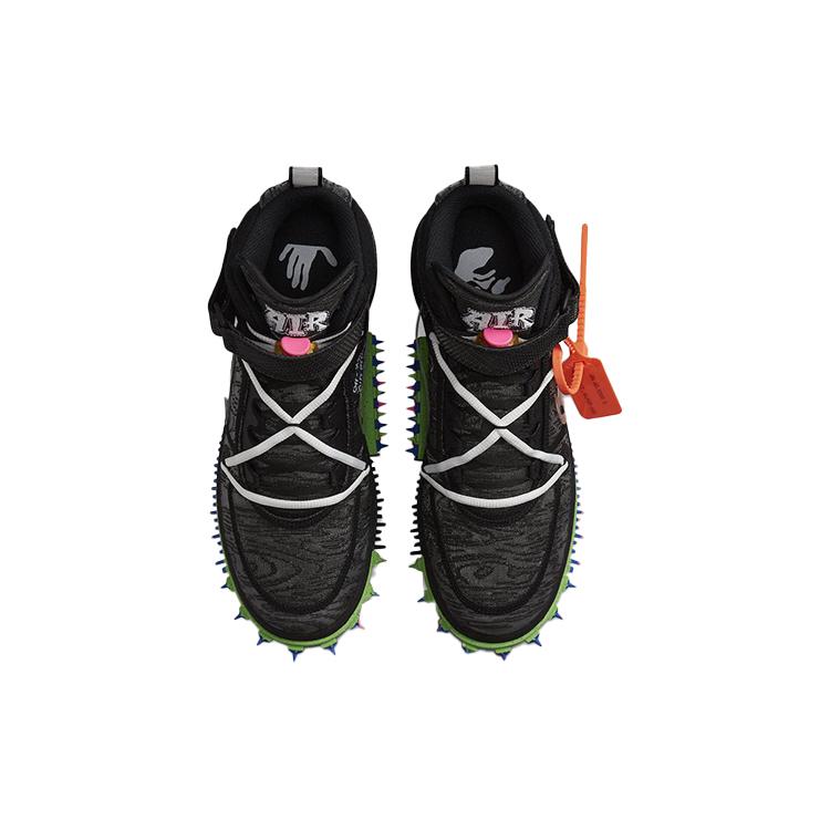 New Nike Air Force 1 Mid Off White Black DO6290-001