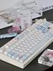 Guardian Cartoon Sweetheart Keycaps Pbt Five-Sided Sublimation Keycaps Pink Blue Cute Side Engraved Keyboard Customized Keycaps
