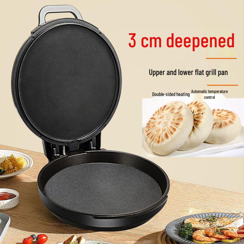 Gammalt märke Automatisk temperaturkontroll Non-stick Dubbelsidig Elektrisk Pannkaksmakare