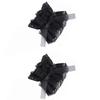 Halloween Kostüm Falsche Manschetten und mehrstufiges Rüschen-Spitzen Kolonial Jabot Kragen Set Viktorianische Koloniale Halsbedeckung für Partys