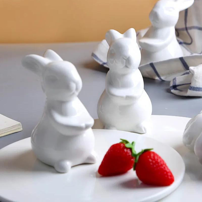 Svatební stojan na dezerty Rabbit Tray - ovocný talíř, stojan na dort, talíř na dim sum a talíř na sushi pro servírování svačin a dezertů