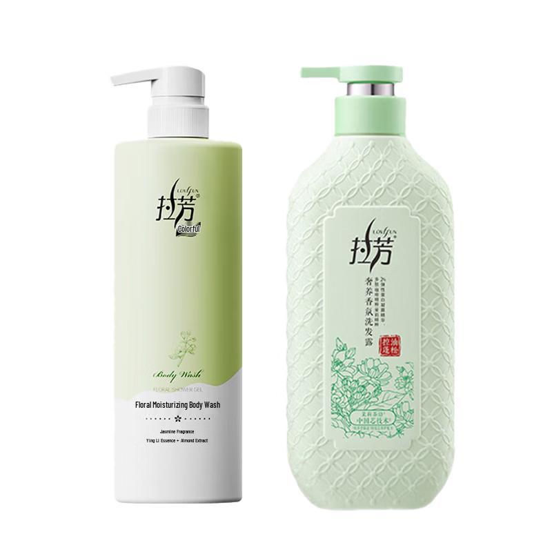 Lafang Floral Fragrance Shower Gel & Shampoo Set