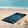 Owl Lines Pattern Beach Towel for Family Stuffs Friend Gift Quick-Dry Sand Free For Bath Yoga Beach Camping Swimming GYM Travel