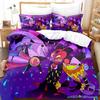 Blitzo Boss Bettwäscheset Einzelbett Zweibettbett Vollbett Queen Size King Size Bettwäscheset Erwachsenes Kinderzimmer Bettbezug-Sets Anime Bettwäsche-Set Bett