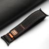 Canvas Nylonreim for Samsung Galaxy Watch 7 Ultra 47mm Unisex Pustende Løkkearmbånd for Galaxy Ultra Ingen Spalter Bøyd Endebånd