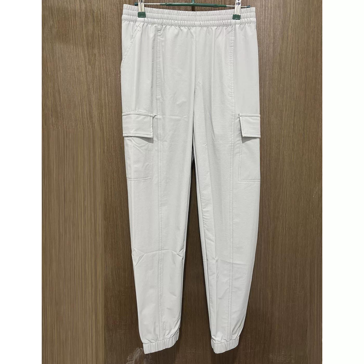Anta Genuine Summer Casual Woven Work Pants Outdoor Quick-Dry Youth Training Women s Sports Long Pants XS серый