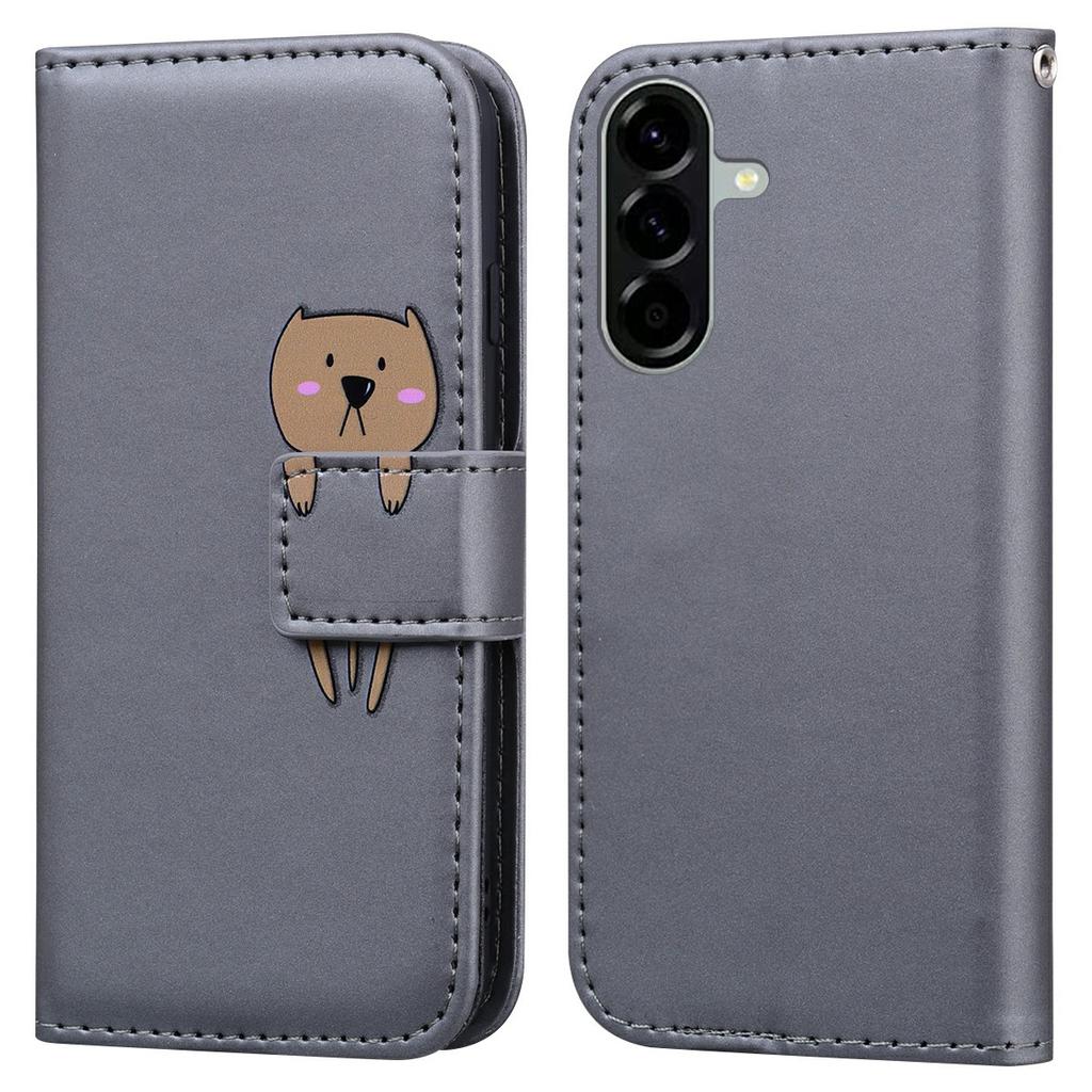 For Samsung Galaxy A36 5G Case Cartoon Pattern Wallet Leather Phone Cover