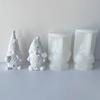 3D Gnome Silicone Mold Cute Dwarf Decorative Crafts Mold for DIY Crafts Scented Candle Soap Making,Home Decors Moulds