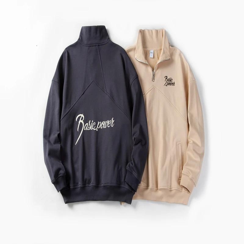Autumn Fashion Mens Streetwear Solid Casual Sweatshirt Class Style Male Trend Long Sleeve Hoodies Men Streetwear