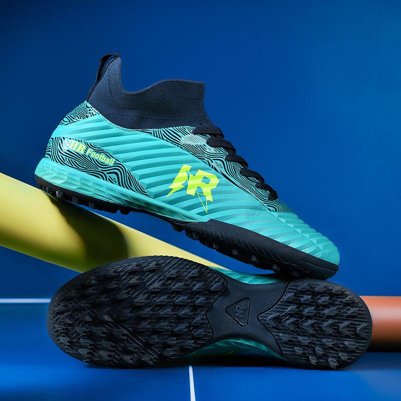 2025 New World Cup Football Shoes Men's Low-top Spikes Student Grass Training Children's Game Sports Shoes