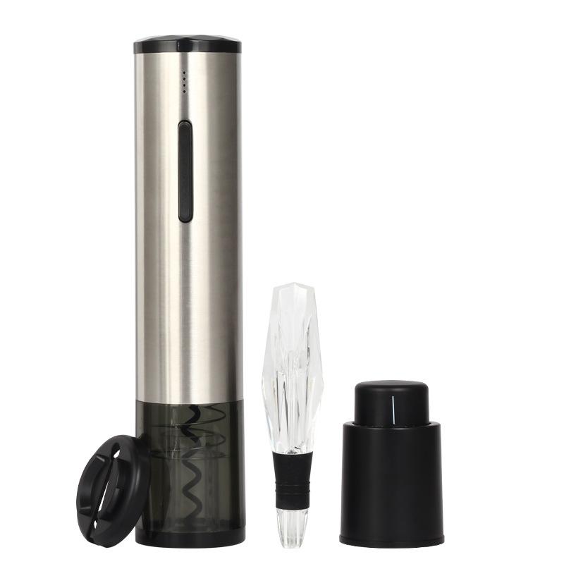 Electric Corkscrew Set Portable Wine Decanter Wine Pourer Red Wine Ware 4 Piece Gift Set Automatic Wine Driver