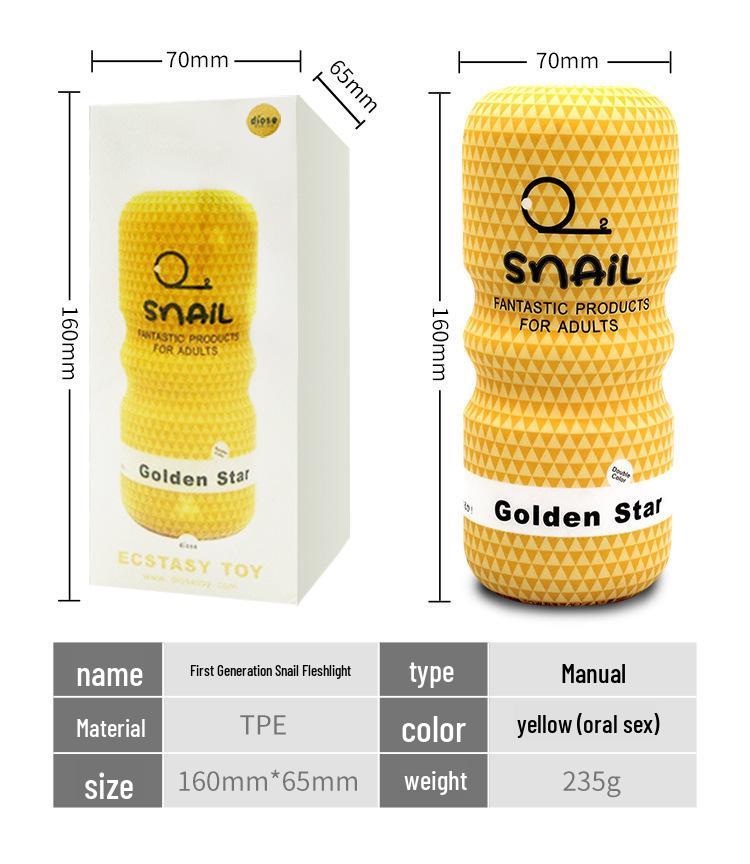 Schnecken-Masturbationsbecher: Erotisches Gerät für Männer & Penis-Trainer Erwachsenenspielzeug