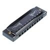 Harmonica 10 Hole 20 Tune C Key Professional Standard Mouth Organ with Case for Kid Beginner