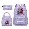 Kpopn Witch Hunter Backpack Elementary School School Style School Bag Travel Backpack Three-Piece Set