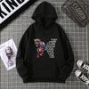Rose Butterfly Impossible Letter Graphic Print Women Sweatshirt Fashion Warm Hooded Loose Casual Hoodies Fleece Soft Clothing