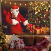 Santa Claus Tapestry Holiday Party Decoration Background Cloth Living Room Bedroom Dormitory  Home Decor
