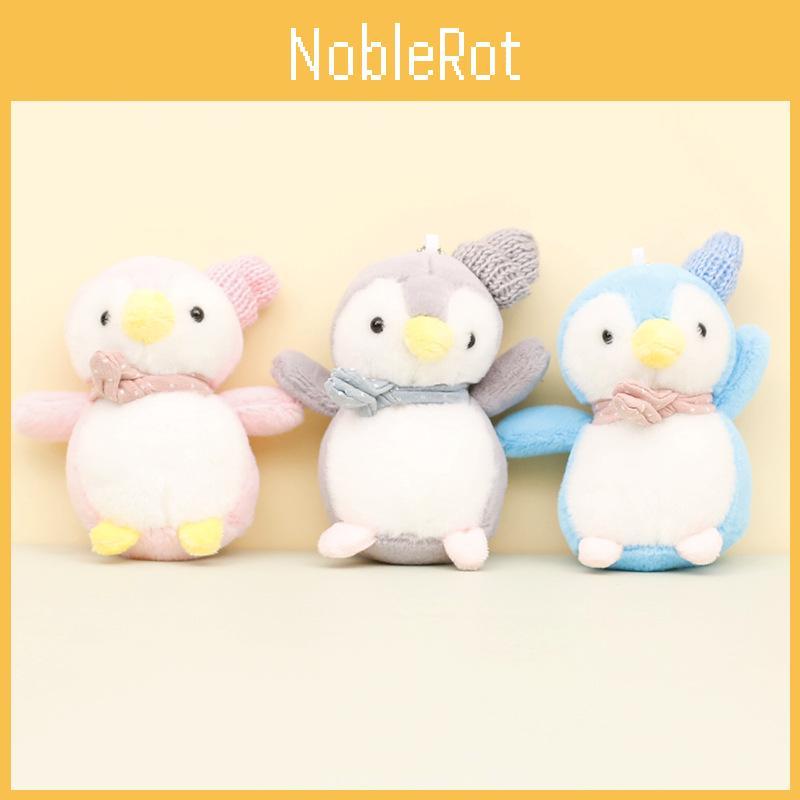 12cm Plush Penguin Keychain Lovely Pp Cotton Filled Penguin Doll Bag Accessory