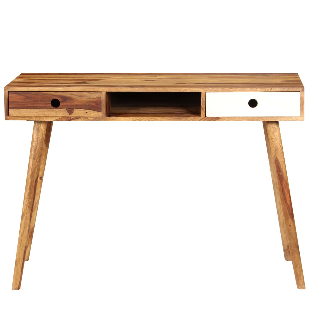Desk 110 x 55 x 76 cm Solid Acacia Wood