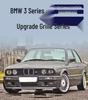 BMW E30 3 Series (83-91) Matte Black/Semi-Chrome Tricolor Modified M3 Intake Grille
