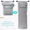 Thick Bath Cushion Adjustable Lumbar Support Breathable Bath Mat Nonslip Bathtubs Cushion with Suction Cups Enduring