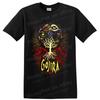 Gojira T Shirt Cosmic Eyes Tree Red Blue Psychedelic Metal Band Graphic Art Tee