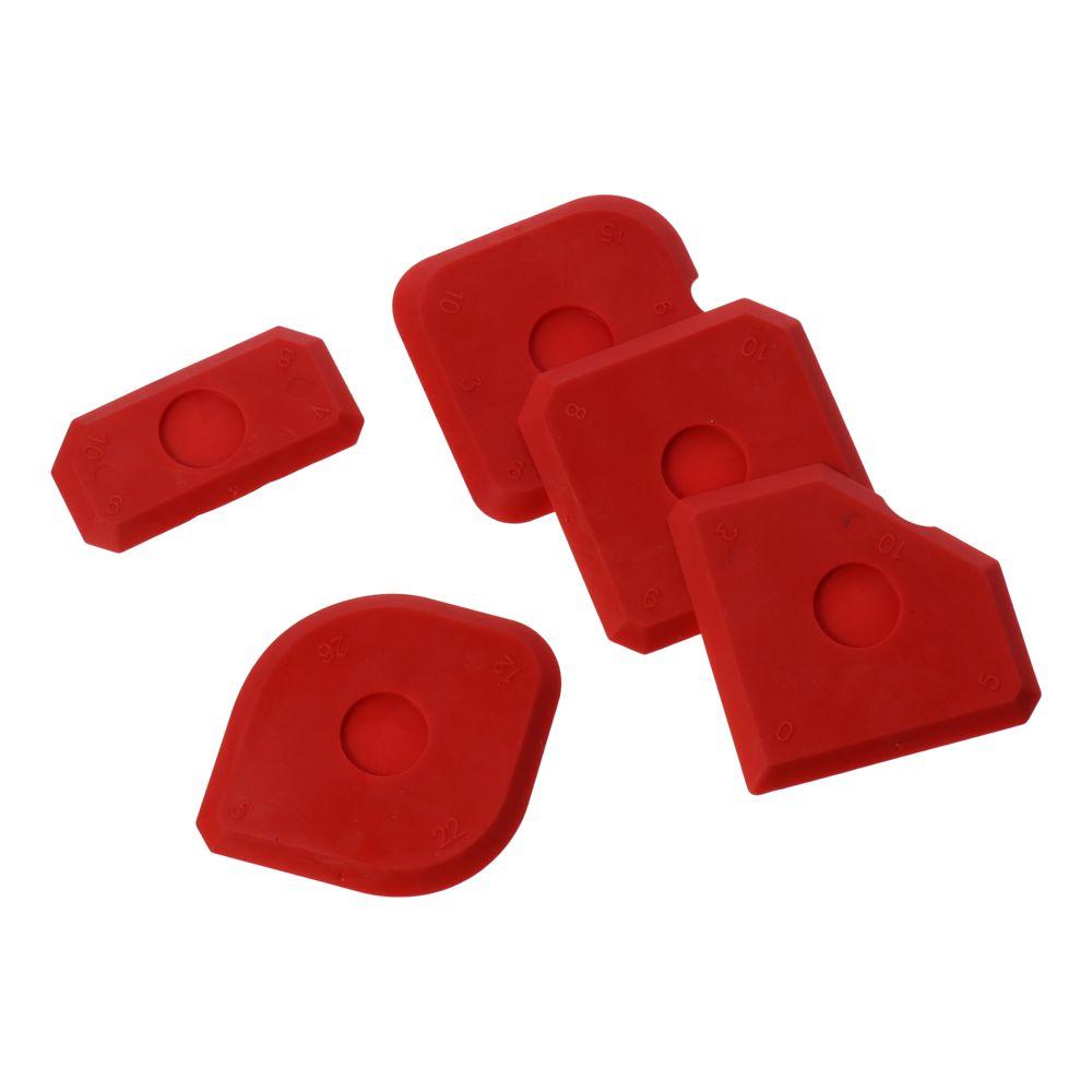 Red Caulking Tool Silicone Grouting Scraper Convenient Silicone Sealant Tool  Home