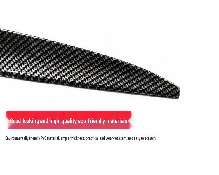 Universal Punch-Free Carbon Fiber Car Spoiler Wing
