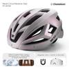 WEST BIKING Magnetic Goggle Bike Helmet Adults Integrated Visor Safety Cap Fit 57-61cm Lightweight Breathable Bicycle Helmets
