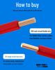 National Standard Flame Retardant Flexible Multi-core Copper Wire (BVR1) - Sizes: 1.5, 2.5, 4, 6 sq mm