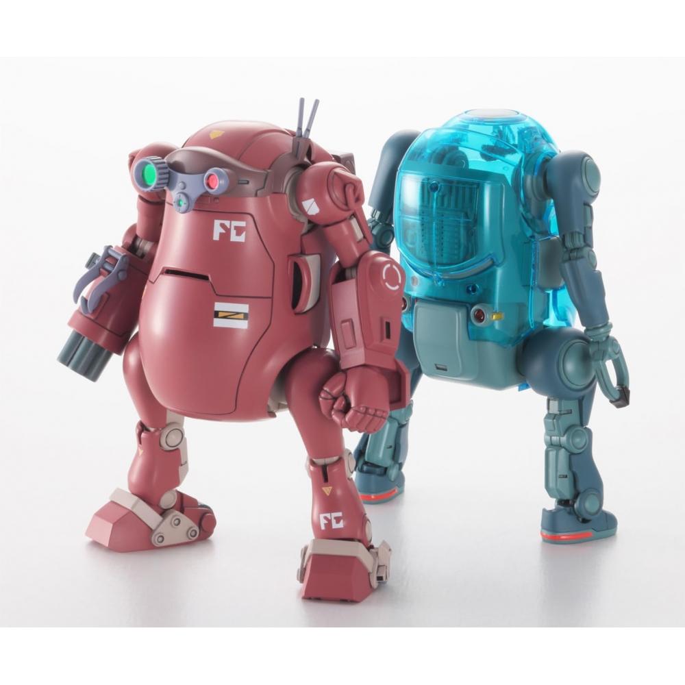 Hasegawa Mechatrowego Votoms Collaboration Series Vol.2 Blue Tea Dog & Jijiri Um Capsule 135 Scale Plastic Model 64811