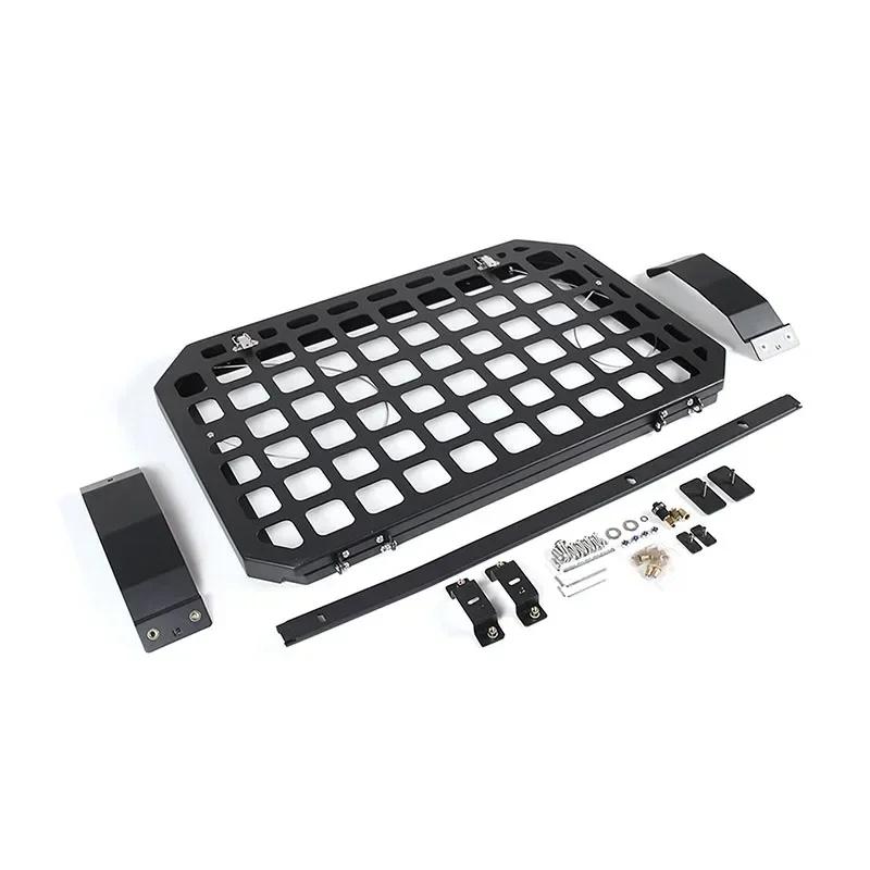 

For Land Rover Defender 110 2020-2025 Aluminum Alloy Black Car Window Armor Folding Storage Table Storage Tray Car Accessories