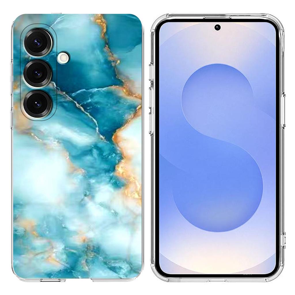 For Samsung Galaxy S24 FE Case Marble Pattern Printing Soft TPU Phone Cover