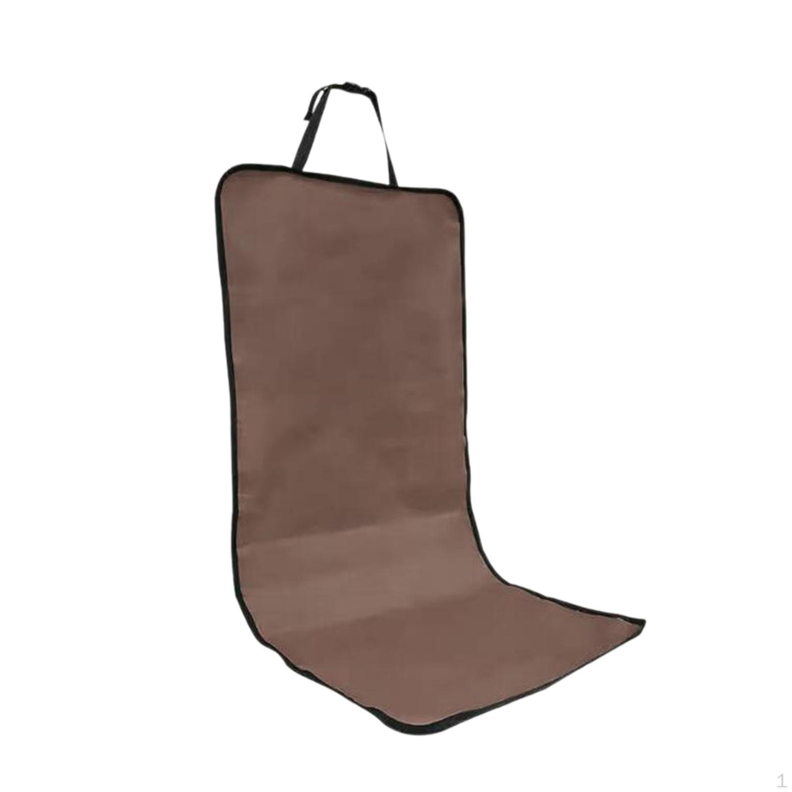 

Чехол на сиденье для собаки в машине, защитный коврик для стула, нескользящая подкладка, коврик для сиденья автомобиля кофейный