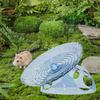 Silent Hamster Running Wheel Plastic Gerbil Roller Toy Spinner Running Disc  Cage Accessory