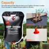 20L Water Bottle Camping Shower Solar Heating Folding Water Canister Camping Bucket Bottle Pouch Water Bag Camping Supplies