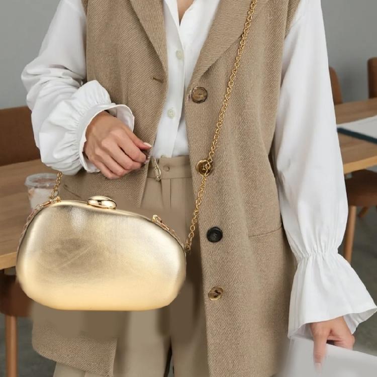 Women Evening Bag Irregular Clutches Purses Party Wedding Bridal Prom Purses Crossbody Bag with Chain Shoulder Bag Gifts