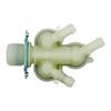 Solenoid Valve Washing Machine 5220FR2075V DC12V Electromagnetic Inlet Valve with Construction and Wide Compatibility