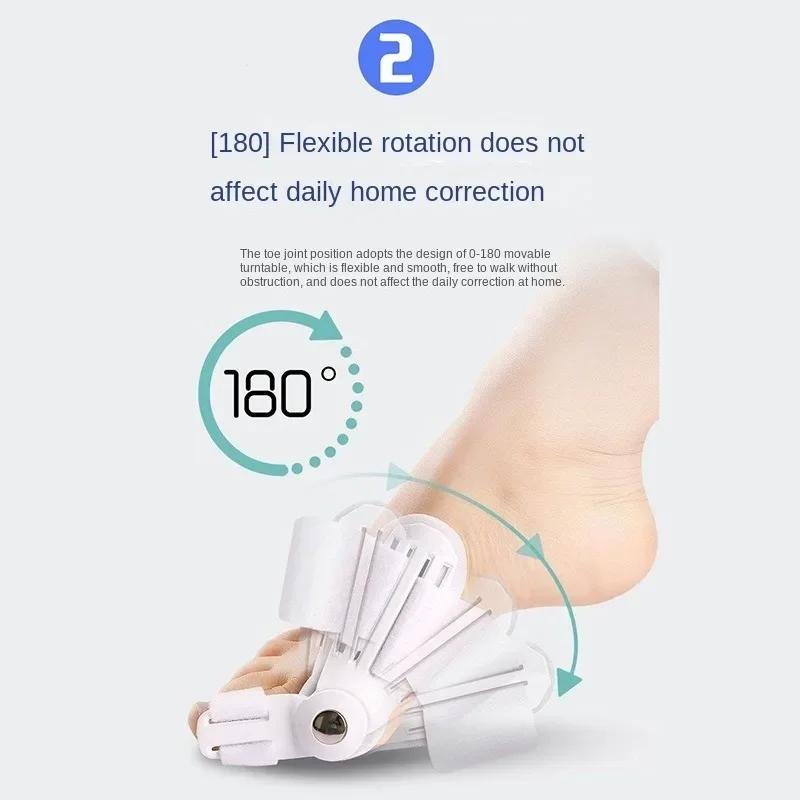 Valgus Corrector Bunions For Toes Corrector Foot Finger Separator Toe Separator Foot Care Haluksy Bunion Corrector