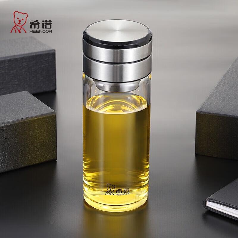 Xinuo Portable Tea Infuser Glass Bottle