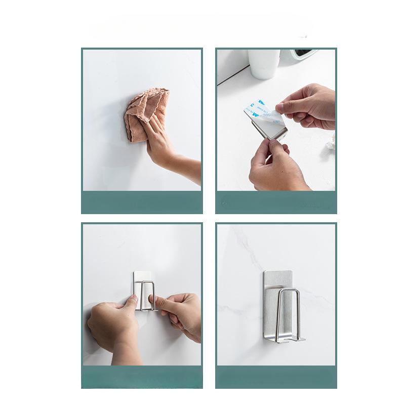 3PCS Bathroom Storage Rack Iron Art Wall Mounted Toothbrush Holder Washroom Mouthwash Cup Organizer Bathroom Accessories