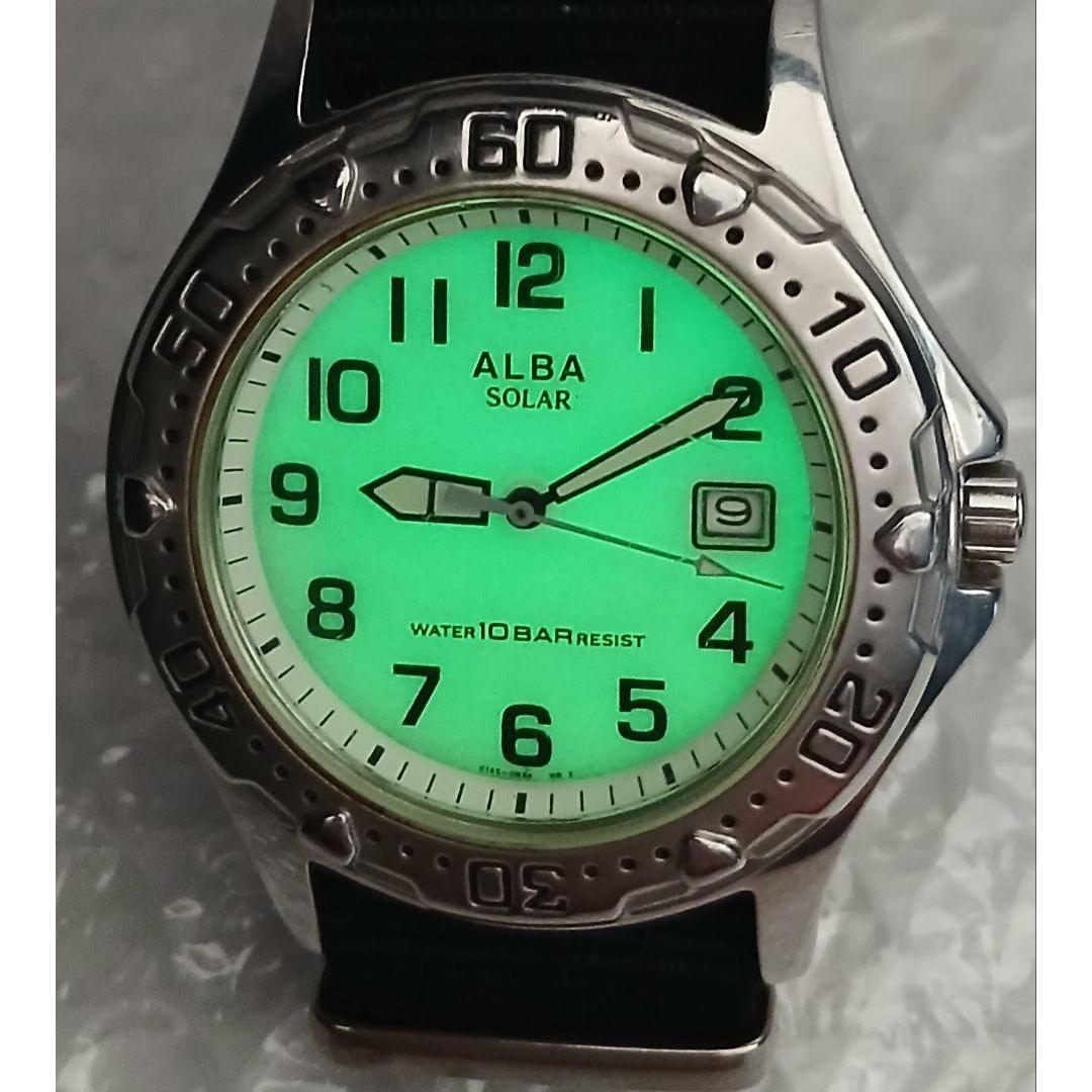 SEIKOALBA [Solar] Men s watch 10BAR