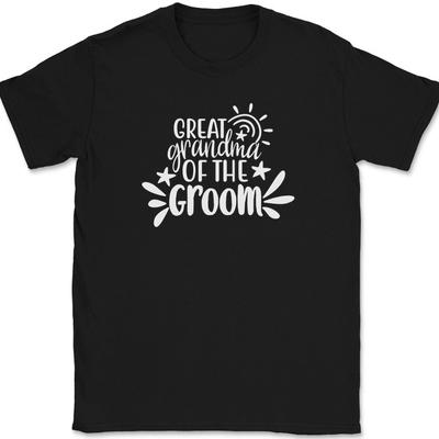 Uroma des Bräutigams T-Shirt Hochzeitsgesellschaft Braut Event Gruppen-Tee