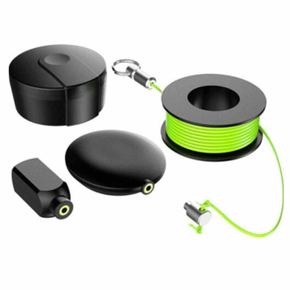 Ferramenta de Puxar Fio de Alta Resistência Nylon Magnético Eletroduto Magnético Puxador de Cabo Pesca em Parede