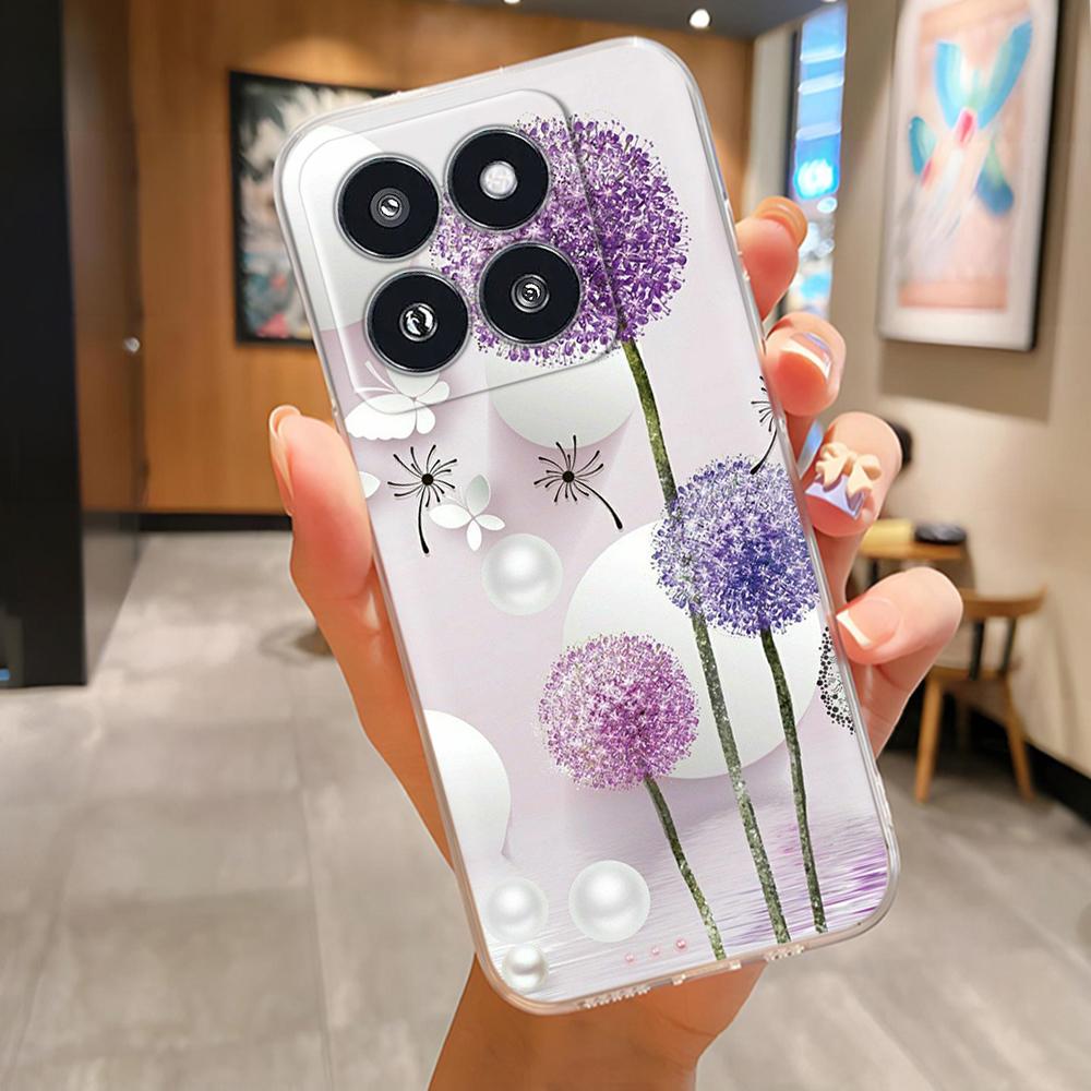 For Xiaomi 14 Pro Case Clear Creative Soft Silicone Phone Cases For Xiaomi 14 Mi 14 Mi14 Back Cover For Xiaomi Mi14 Pro Shells