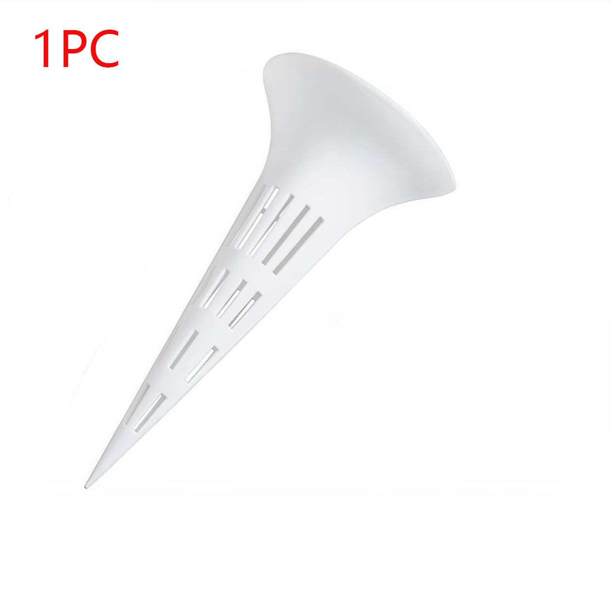

6Pc Conical Plant Breathable Watering Device Garden Bonsai Bottom Flower Plant Soil Aeration Root Protection Potted Grid Gasket