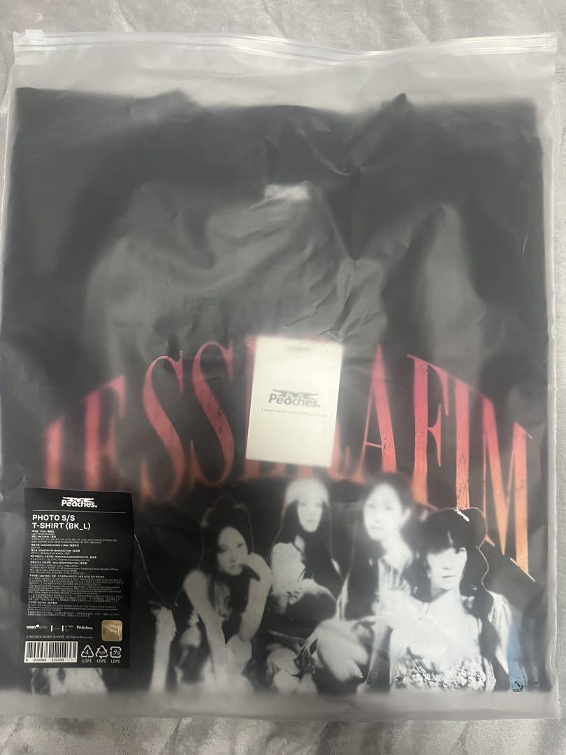 

[USED] LE SSERAFIM peaches Photo T-shirt