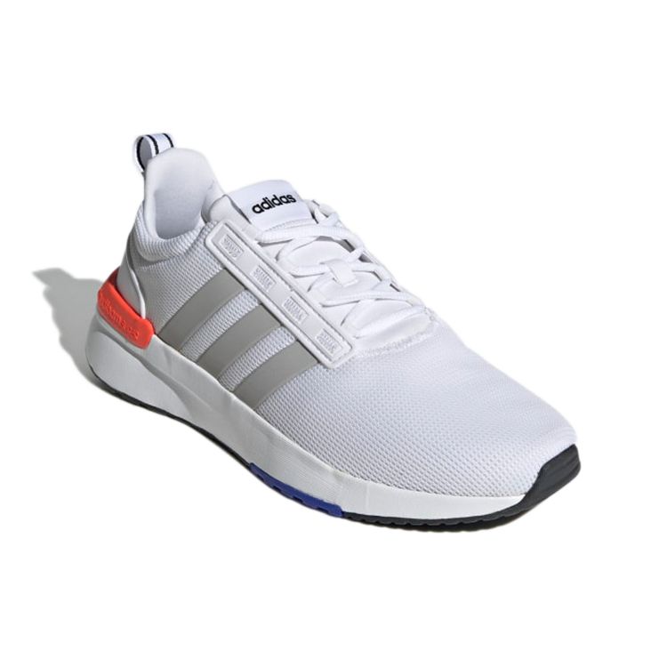 Adidas Racer TR21 Weiß Solar Rot Herren Sneakers Cloud-Weiß Grau-Zwei GZ8191
