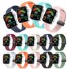 Versatile Silicone Watch Strap with Magnet Stylish Magnetic Silicone Band Sweat Resistant Watch Band for Watch Fit3
