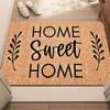 Minimalist Letters Welcome Carpet Fun Text Patterned Door Mat Living Room and Bedroom Soft Non Slip Decorative Rug